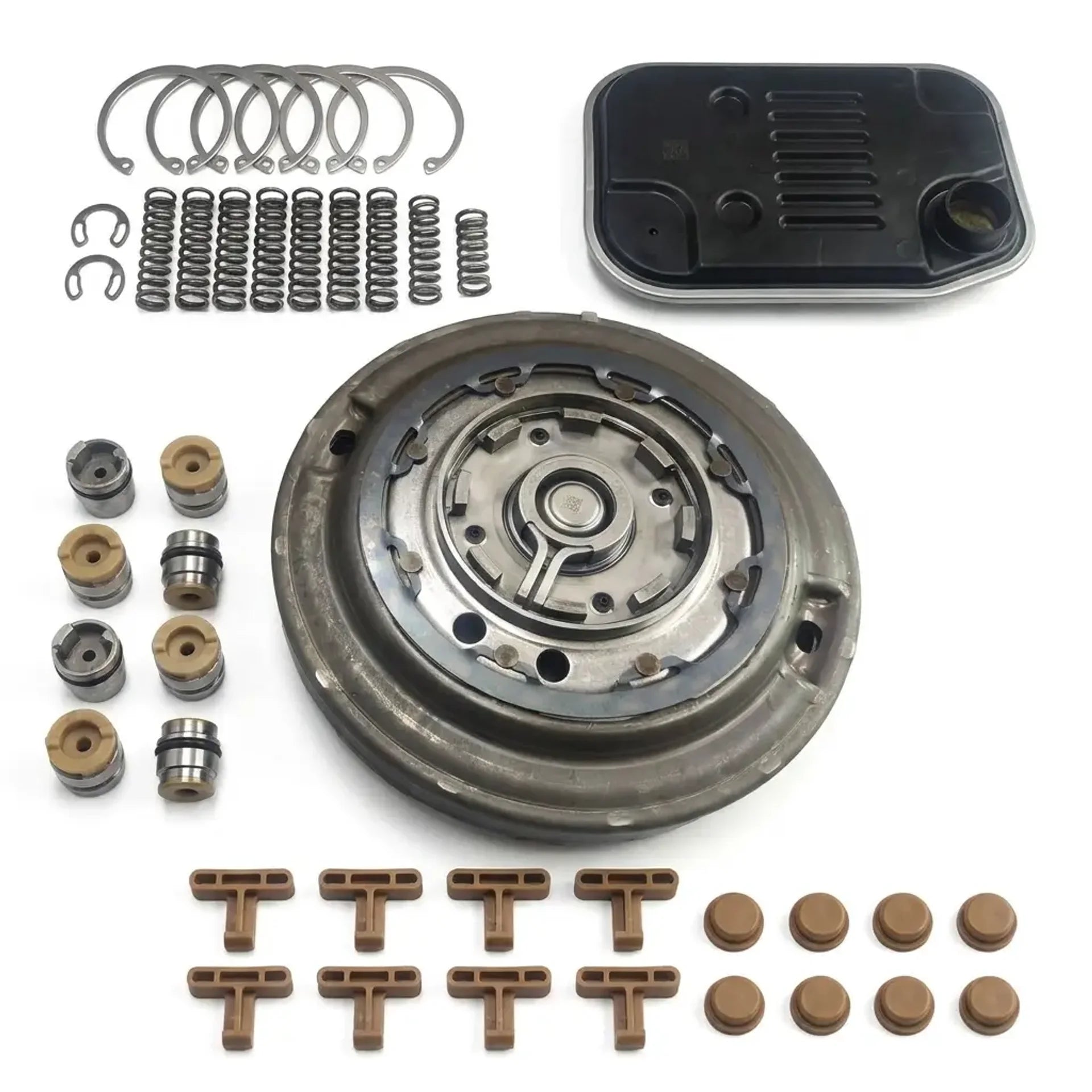 Ford 6DCT450 Powershift Clutch Retainer + Spring + Damper — Refurbished Complete Kit